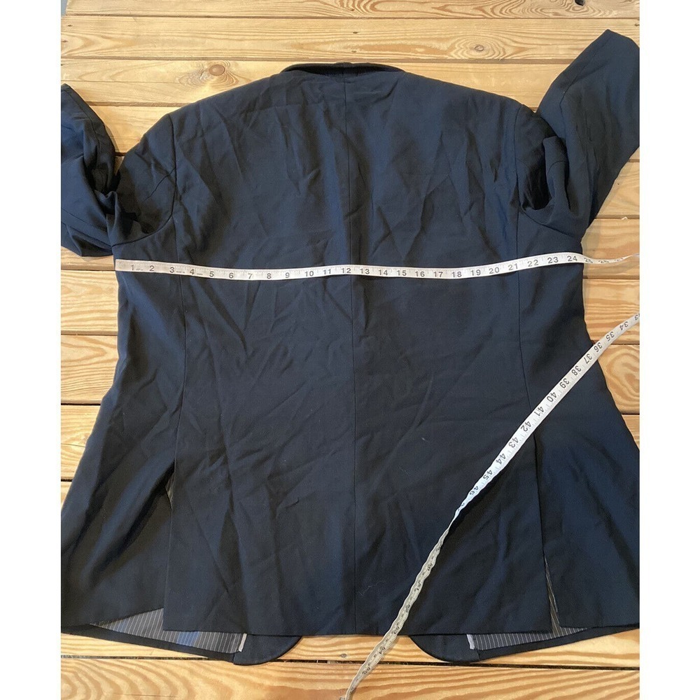 Calvin Klein Button Front Suit Jacket Size 50 Sho… - image 8
